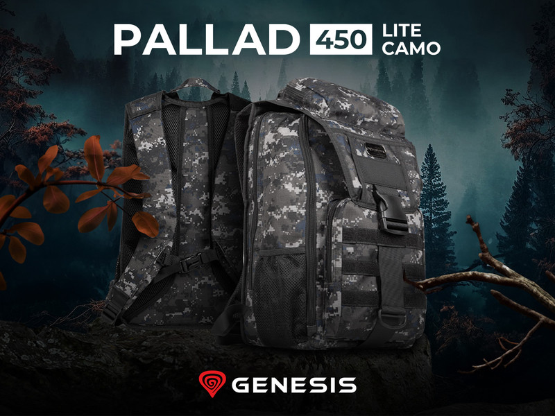 PALLAD 450 LITE CAMO - prostoren vojaški nahrbtnik!