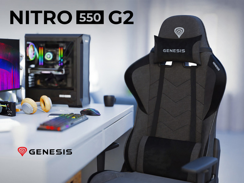 NITRO 550 G2 - nova generacija stolov!