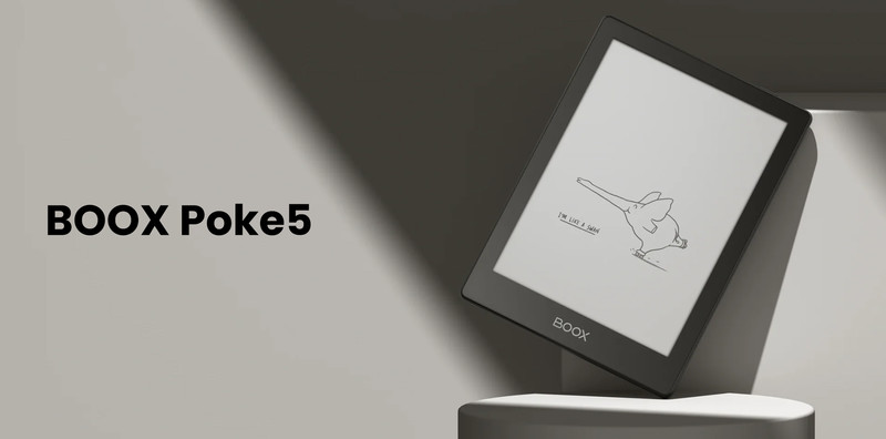BOOX Poke5 najbolj kompakten e-bralnik!