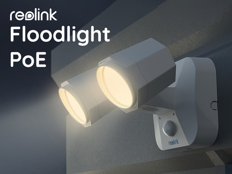 Floodlight PoE - zanesljiv pametni LED reflektor!