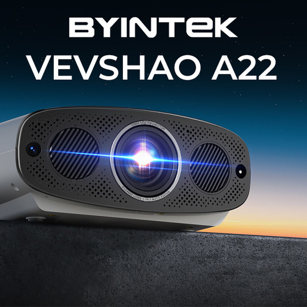 BYINTEK VEVSHAO A22– prenosni pametni projektor