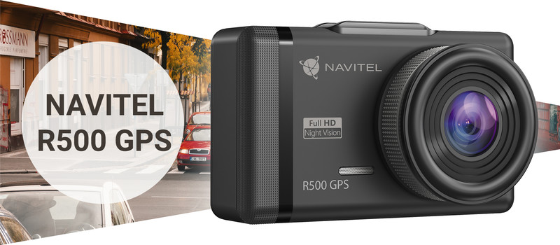 Navitel R500 GPS - avto kamera z odlično ločljivostjo snemanja