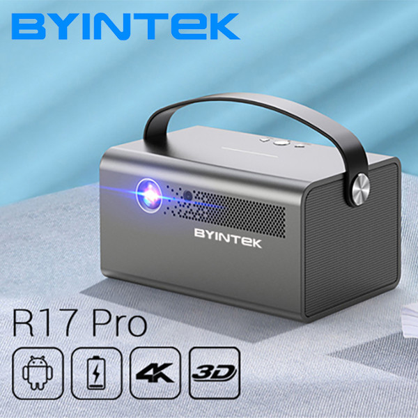 BYINTEK R17 Pro - prenosni Android projektor
