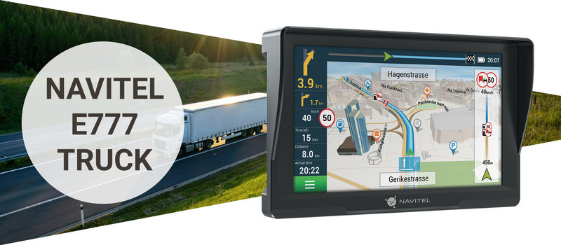 Navitel E777 TRUCK - napredna navigacija za transportna vozila