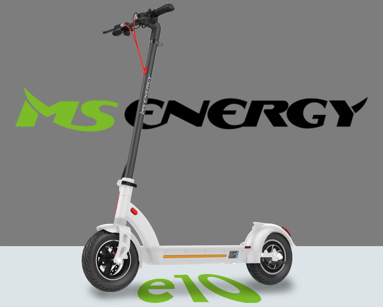 MS Energy e10 – praktičen in mobilen e-skiro!