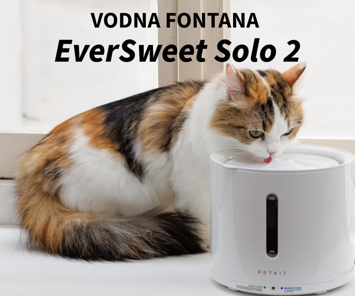 PETKIT Eversweet SOLO 2 - Vodna fontana za hišne ljubljenčke