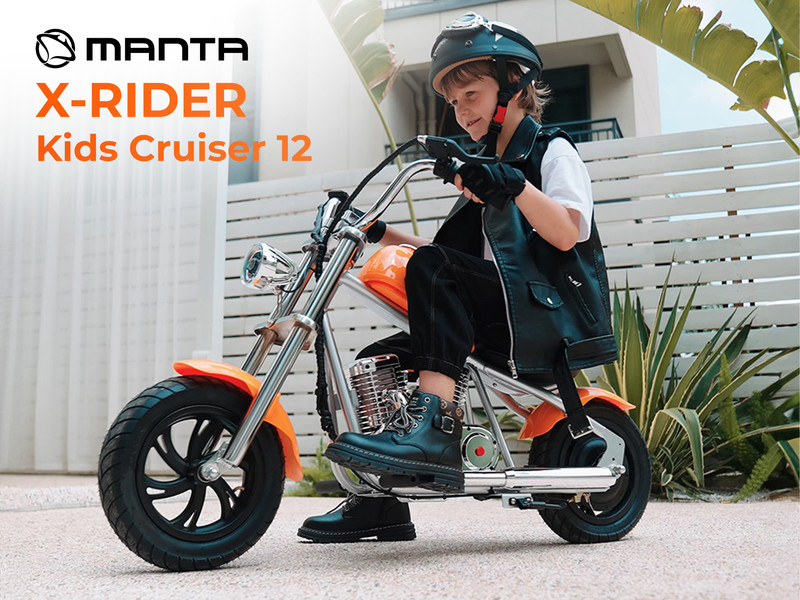 Manta X-RIDER Kids Cruiser 12 - otroški električni motor