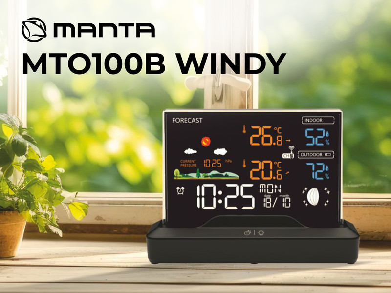 MTO100B WINDY - več kot le vremenska postaja!