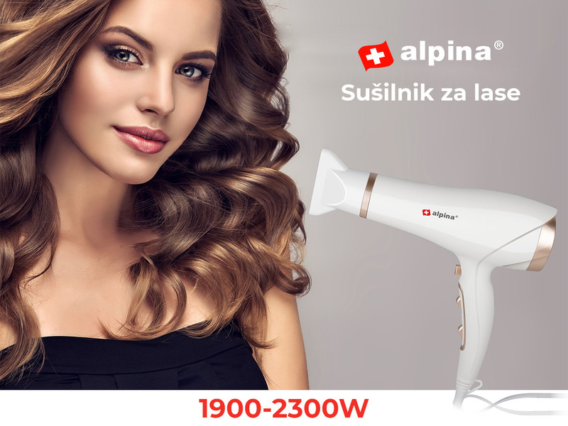 ALPINA sušilnik za lase 1900-2300W
