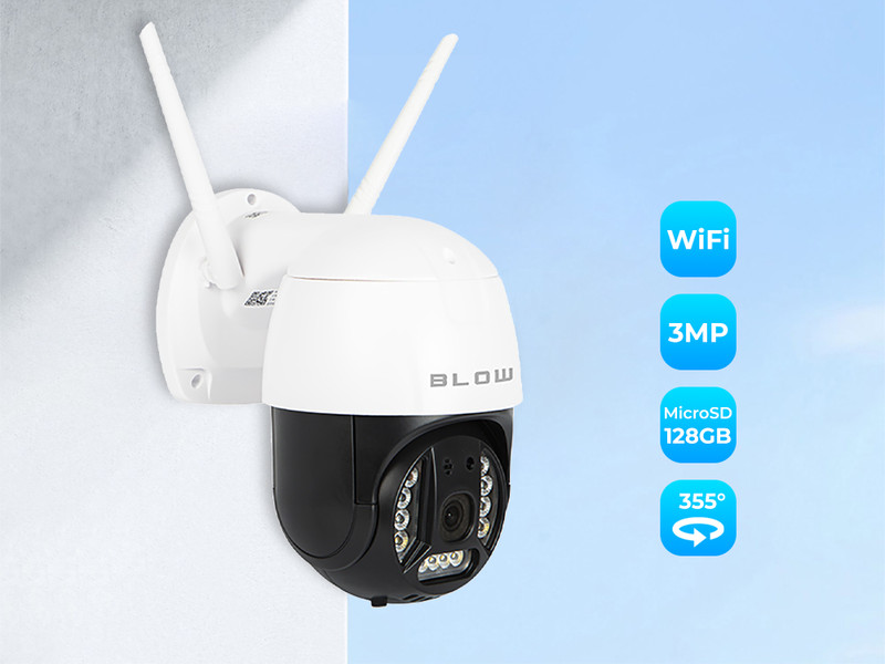 BLOW H-323 - vrtljiva WiFi IP kamera