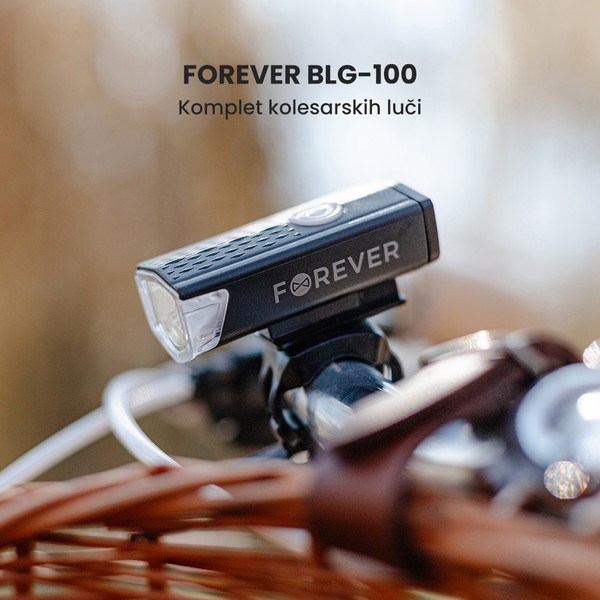 BLG-100 - komplet kolesarskih luči