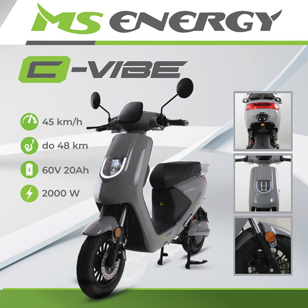 MS Energy C-VIBE - elektromotor / skúter