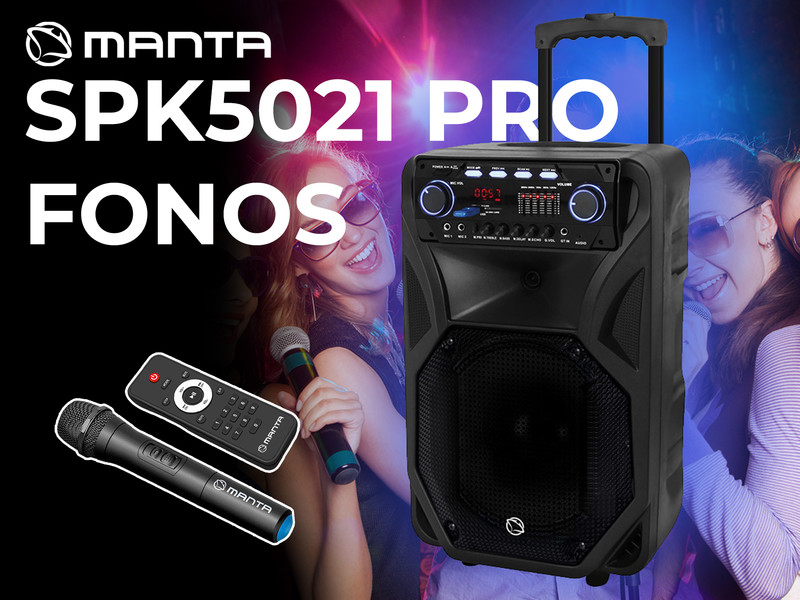 Manta SPK5021 PRO FONOS - popoln zvok!