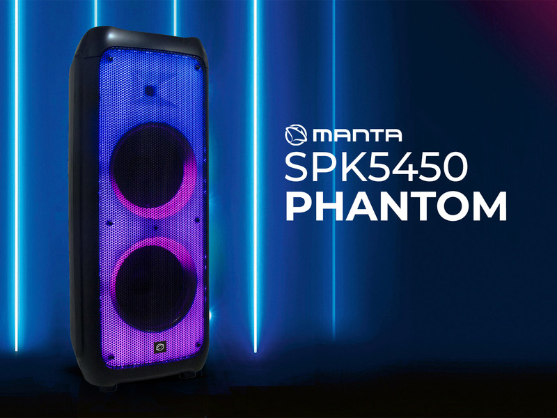 Manta SPK5450 PHANTOM - izjemen zvok!