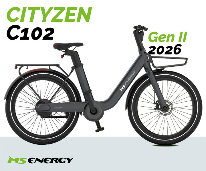 MS Energy CITYZEN C102 – cestno / mestno e-kolo!