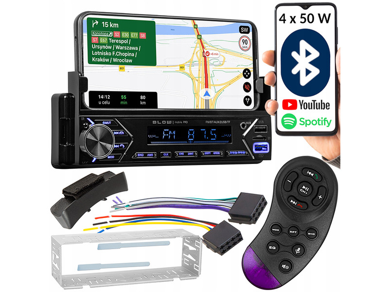 Napredni avto radio BLOW MOBILE PRO 1DIN