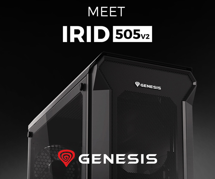 Računalniško ohišje GENESIS IRID 505 V2