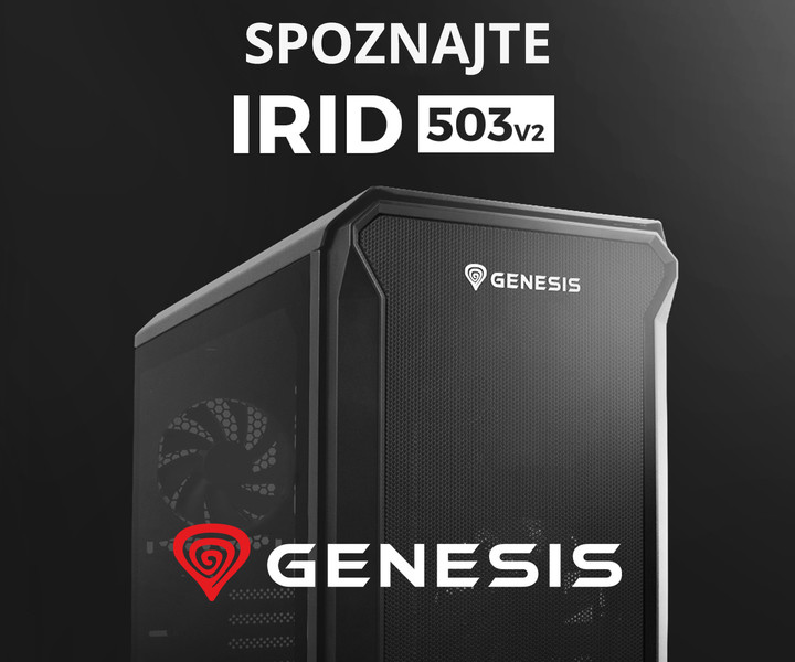 GENESIS IRID 503 V2 - kompaktno mini tower ohišje