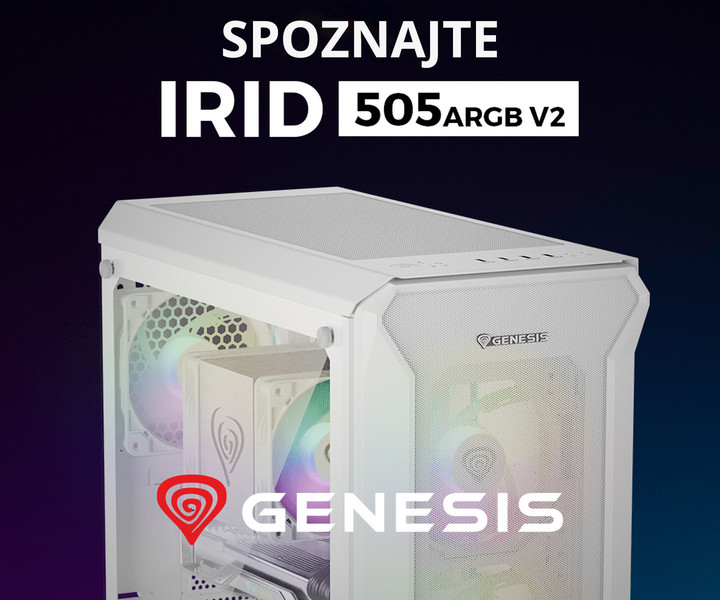 Računalniško ohišje GENESIS IRID 505 ARGB V2