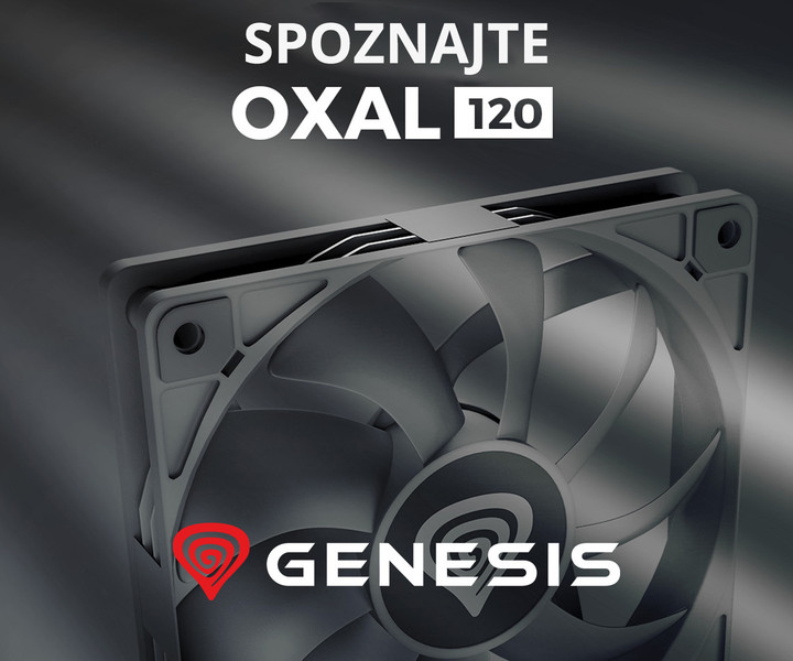 Ventilatorji za računalnik - GENESIS OXAL 120 