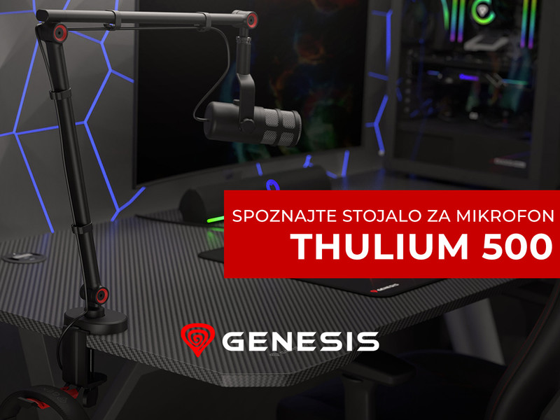 Stojalo / roka za mikrofon z držalom