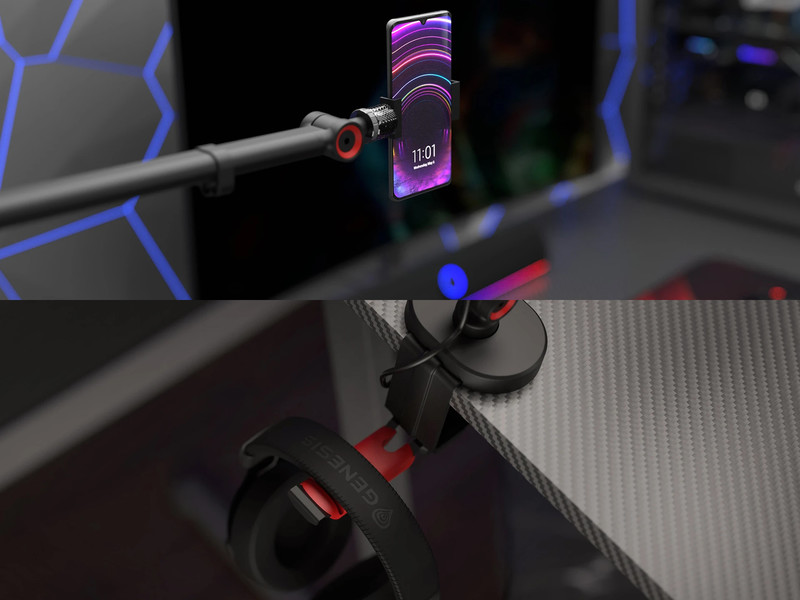 Držalo za slušalke