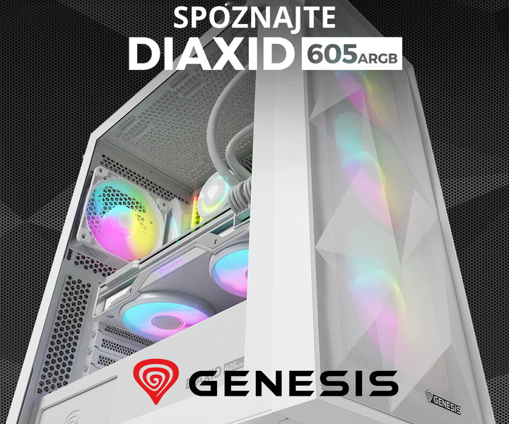 Računalniško ohišje GENESIS DIAXID 605 ARGB