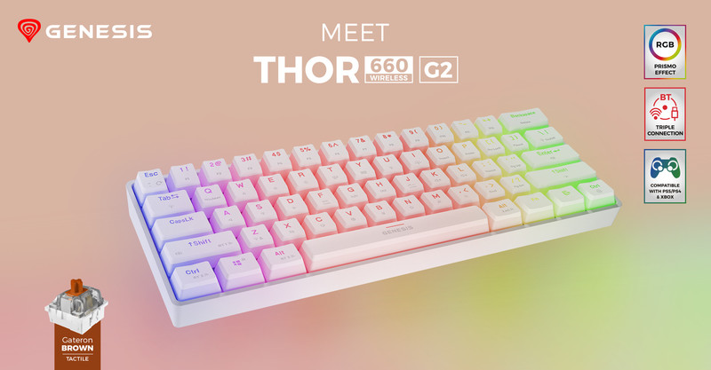 THOR 660 G2 - gaming tipkovnica