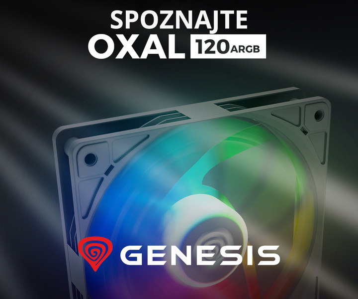 Ventilator GENESIS OXAL 120 ARGB