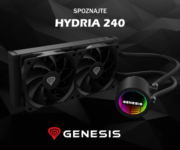Vodno hlajenje - GENESIS HYDRIA 240 ARGB