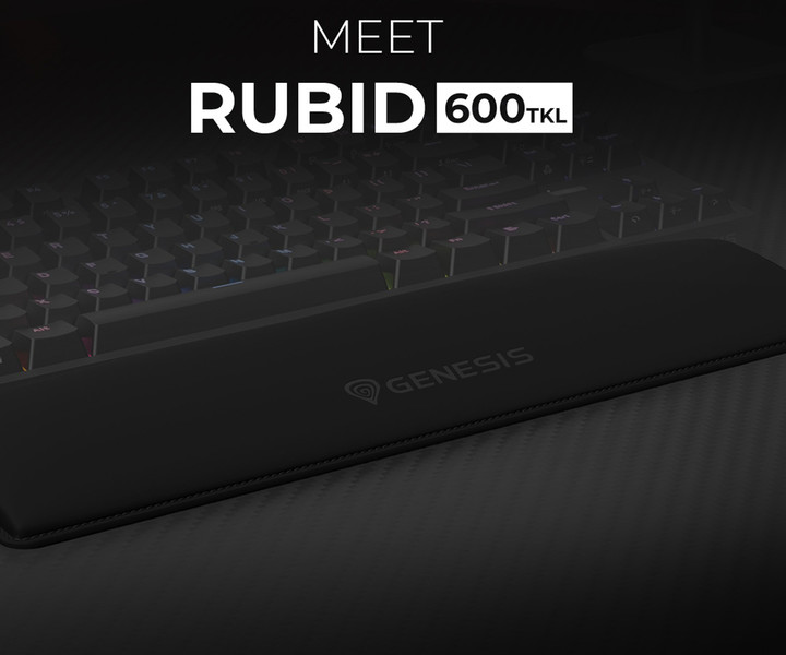 Podloga za zapestje GENESIS RUBID TKL