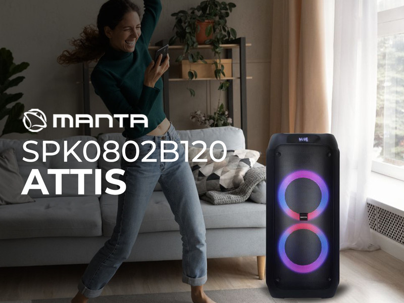 Manta ATTIS- zabava kjerkoli in kadarkoli!