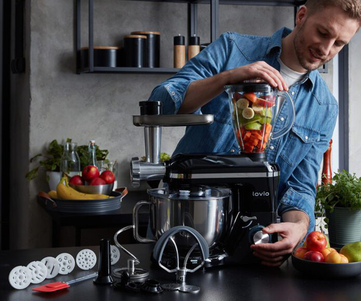 Spoznajte kuhinjski robot LOVIO LVSTM02 ChefAssistant PLUS