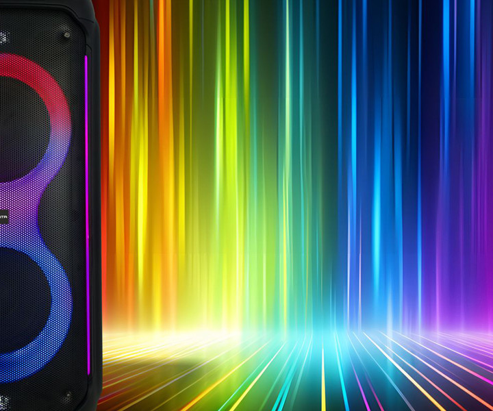 Barvita LED osvetlitev ozadja