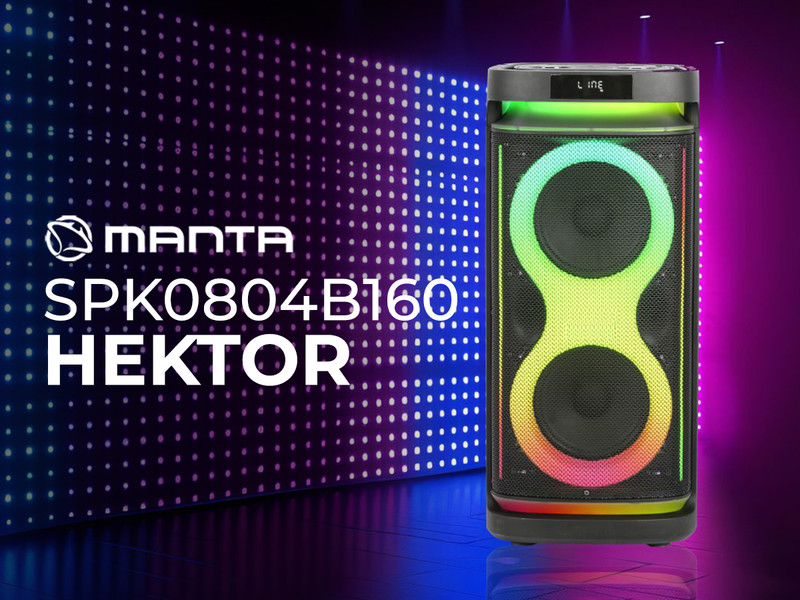Manta HEKTOR - zabava kjerkoli in kadarkoli!