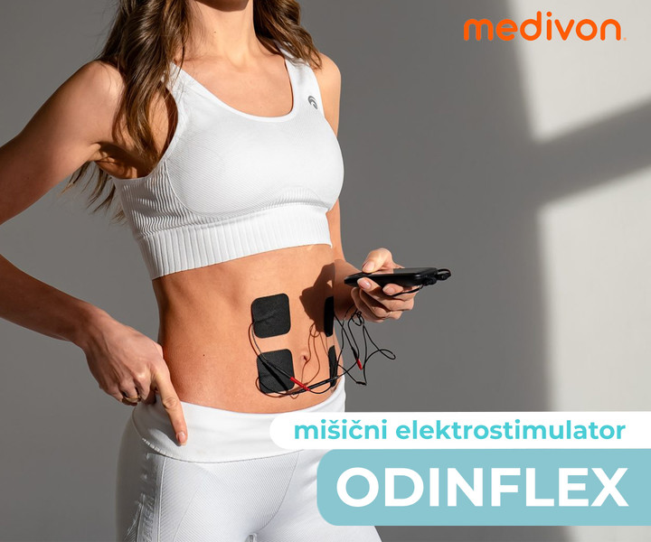 Certificiran EMS elektrostimulator mišic MEDIVON ODINFLEX