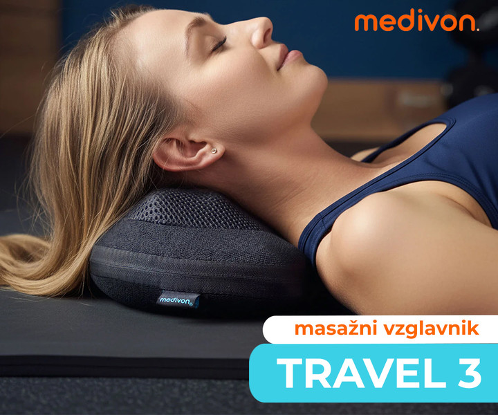 Masažna blazina / vzglavnik MEDIVON TRAVEL 3