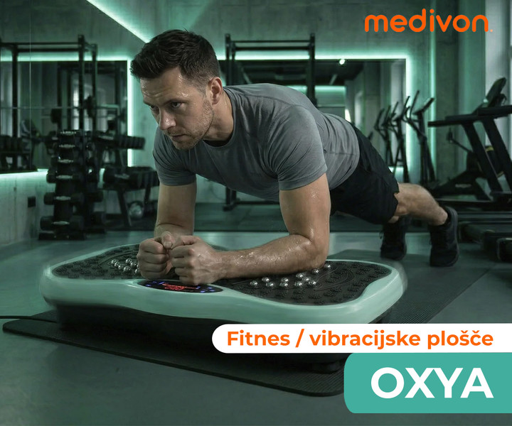 Vibracijska / fitnes platforma Medivon Oxya