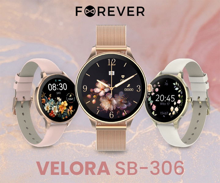 Forever VELORA SB-306 – elegantna ura z veliko funkcijami!