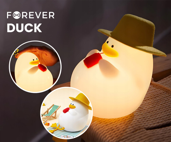 Forever DUCK – LED svetilka za popoln ambient!