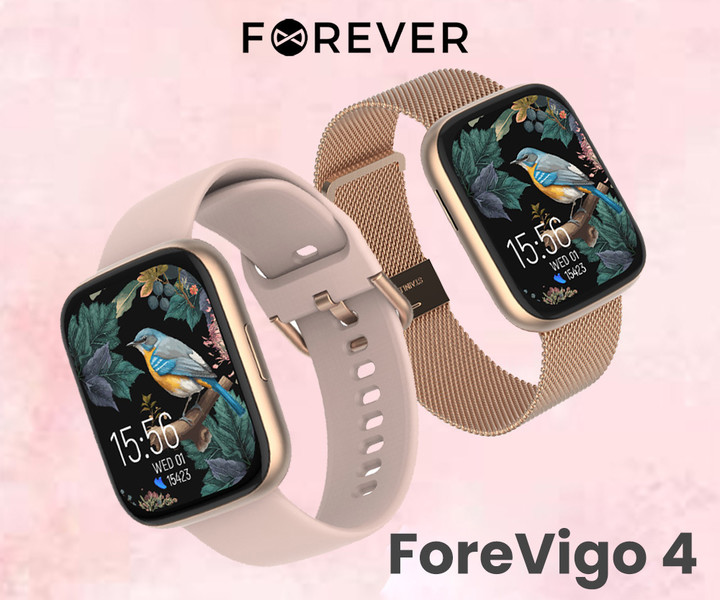 Forever ForeVigo 4 elegantna ura z veliko funkcijami!