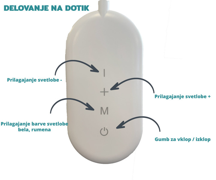 Nastavljiva barva svetlobe