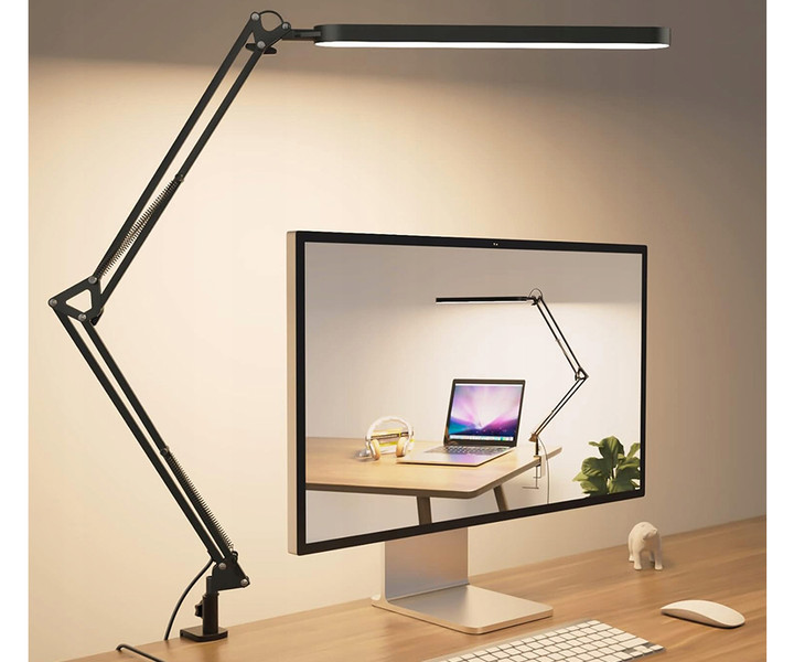 PLATINET PDLD10 namizna LED svetilka, črna