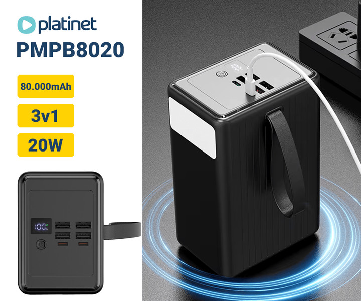 PMPB8020 – izjemen 80.000mAh powerbank!