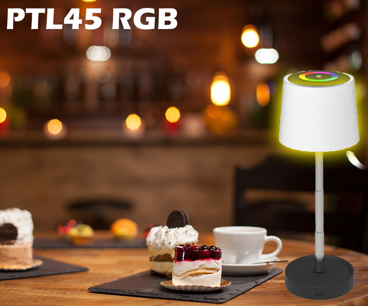 Zložljiva brezžična LED svetilka Platinet PTL45 RGB!