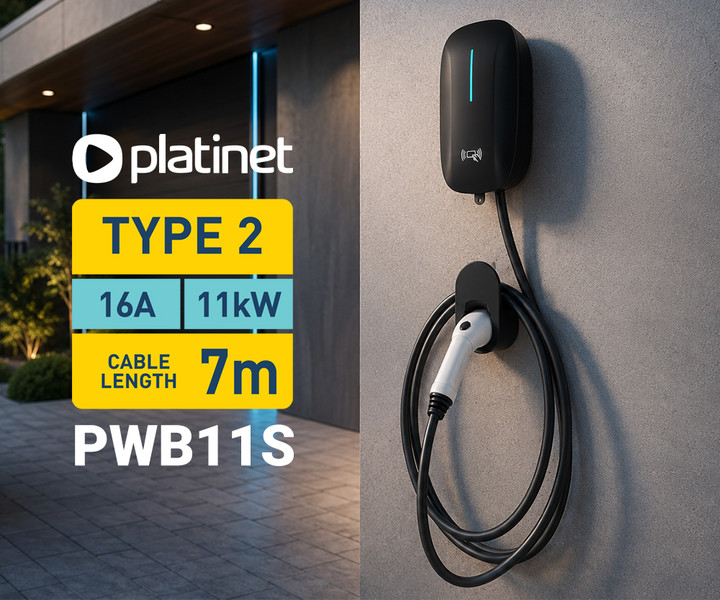 Platinet PWB11S - napredna EV wallbox polnilnica!