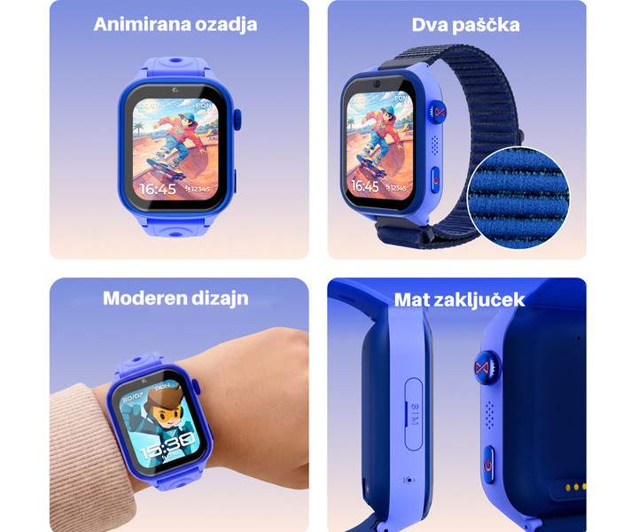 Zasnovano za otroško zapestje