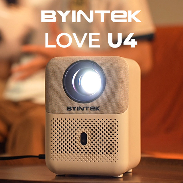 BYINTEK LOVE U4 - prenosni pametni projektor