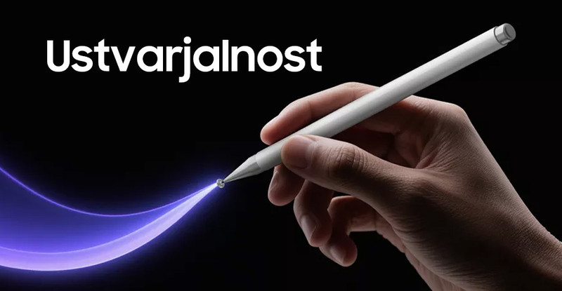 Priloženo stylus pisalo in napredne lastnosti!
