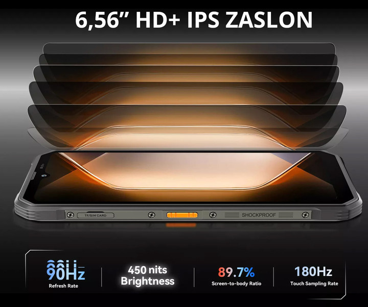 Vrhunski zaslon z odličnimi barvami!